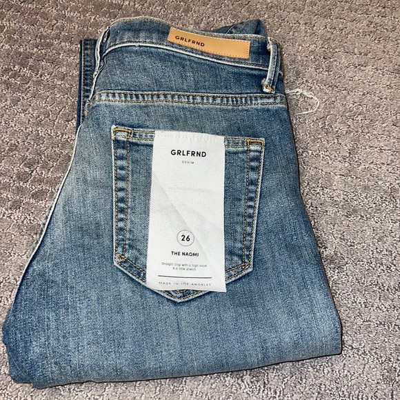 GRLFRND Naomi denim jeans sz 26 - Picture 1 of 4